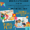 Open Play @ the Library! image